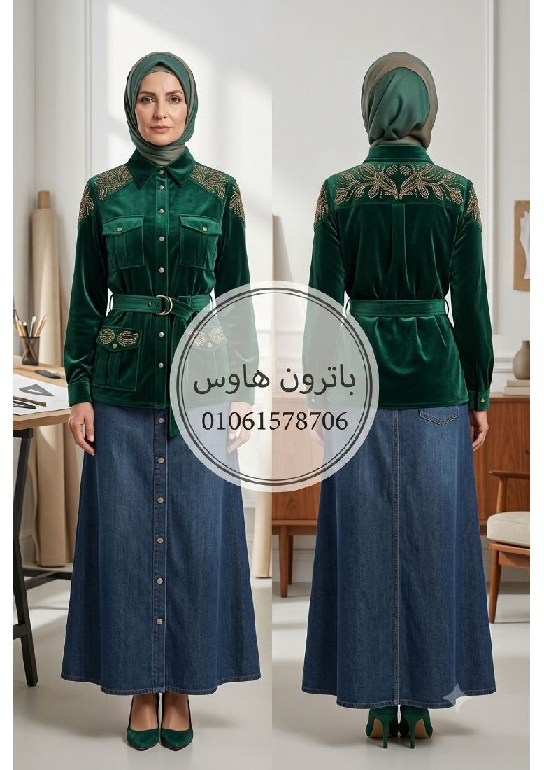 تصميم على مانيكان